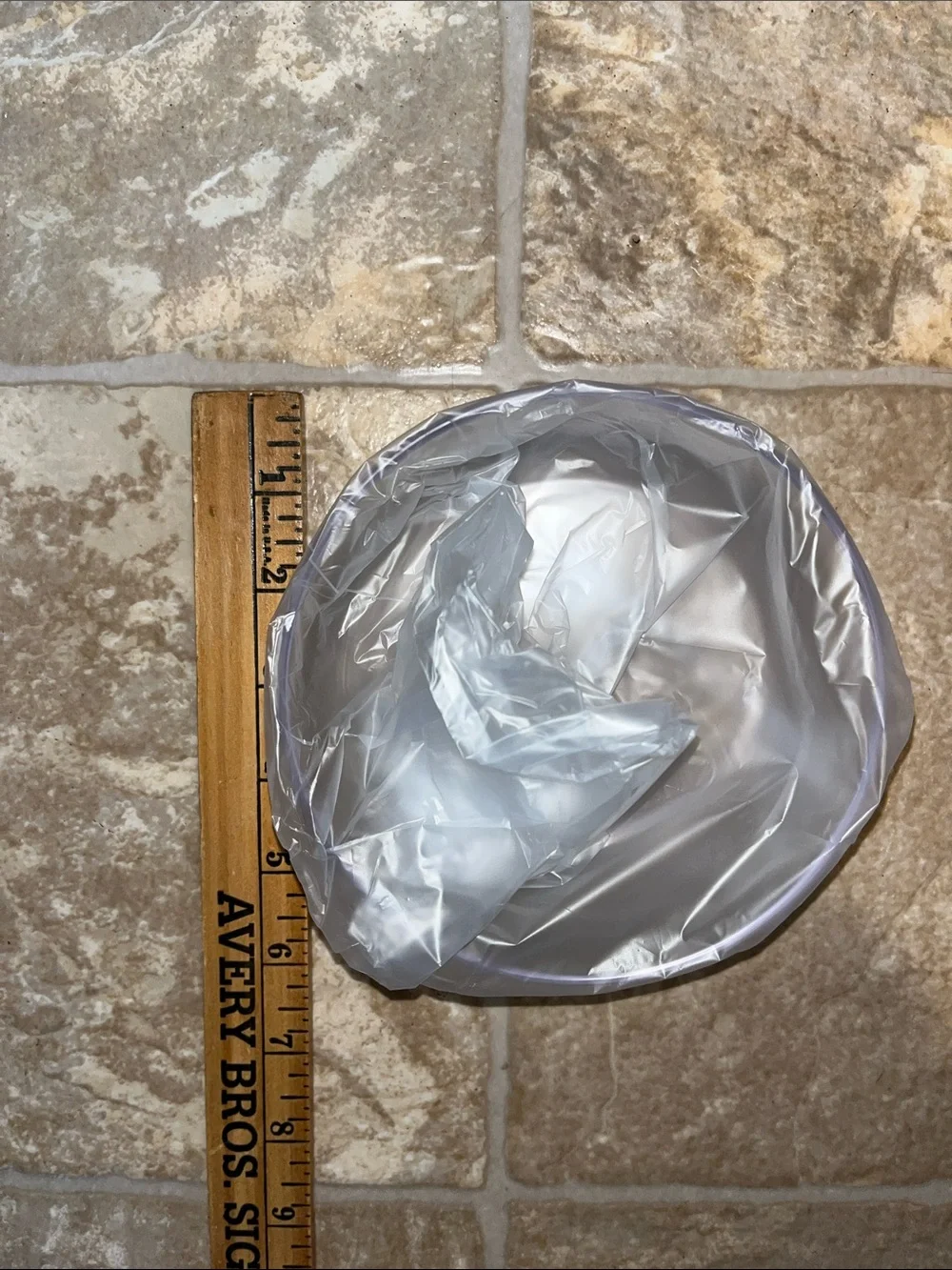 NWOT Tupperware Clear Bowls with Plum Lids